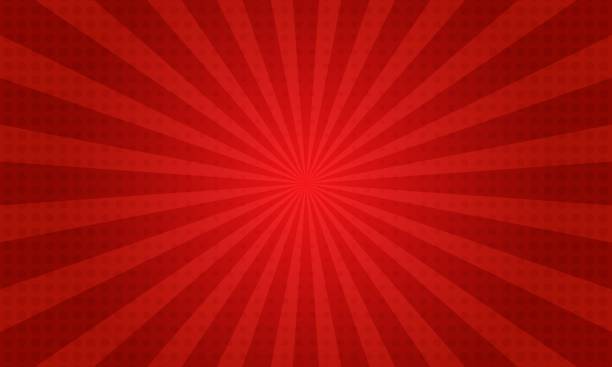stockillustraties, clipart, cartoons en iconen met pop art red background comic cartoon - leeggelopen