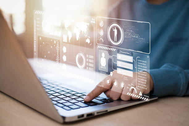 istock Planning analysis indicators and strategy buy and sell, Stock market Analyst working with Business Analytics and Data Management Systems, report with KPI and metrics connected database. 1483356891
