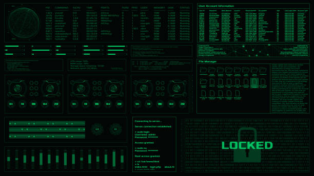 Hack Display 53 700+ Hacker Screen Photos, taleaux et images libre de droits - iStock
