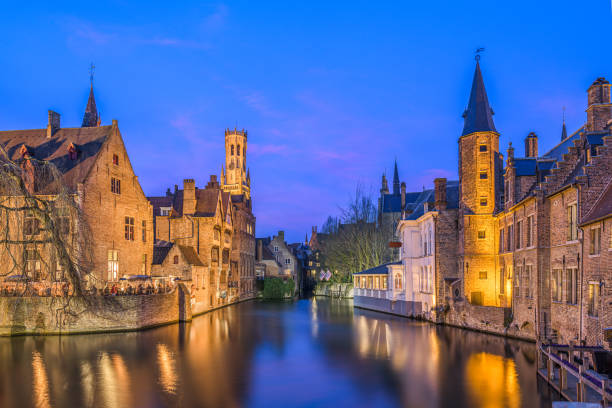 istock Bruges, Belgium on the Rozenhoedkaai River 1483369954