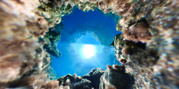 Underwater sea, Little Planet Format