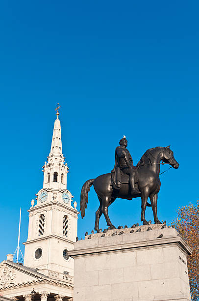 istock Trafalgar Square at London, England 148337721