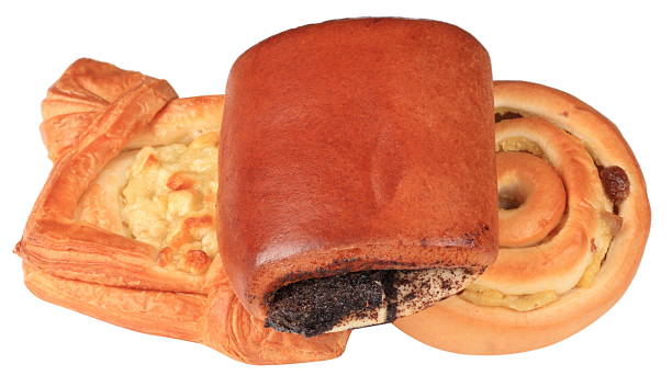 istock three small loaf of bread on white background 148337856