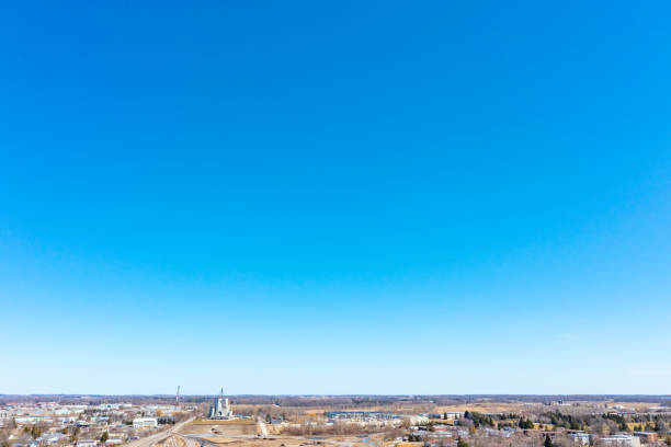 istock Railway Track and Train Station, Stratford city, Canada 1483378659