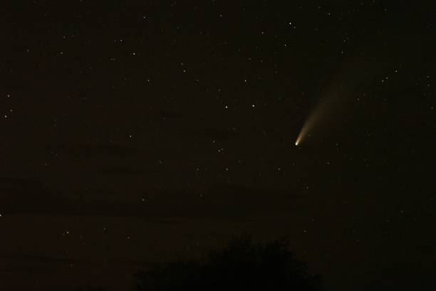 istock Comet Neowise in the night sky. 1483383416