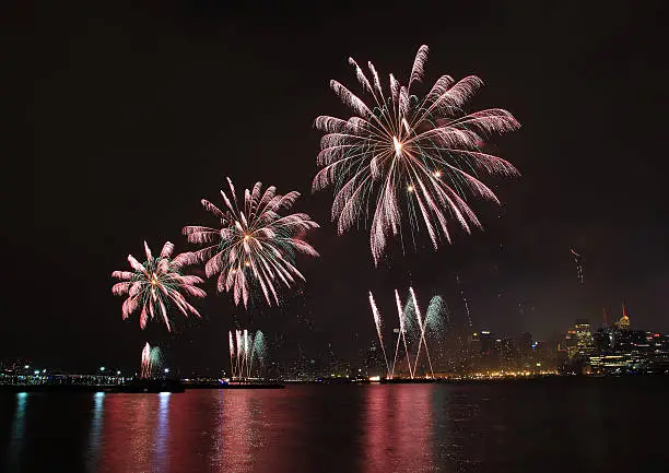 Photo of Macys Fireworks on 4th July taken from Maxwell Place Park