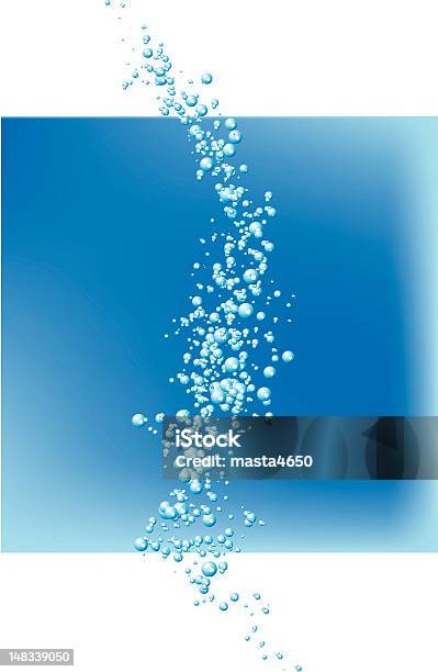 Ilustración de Vector De Burbujas De Agua y más Vectores Libres de Derechos de Agua - Agua, Agua potable, Azul
