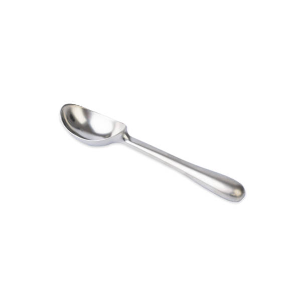 istock Metal ice cream spoon isolated over white background 1483390958