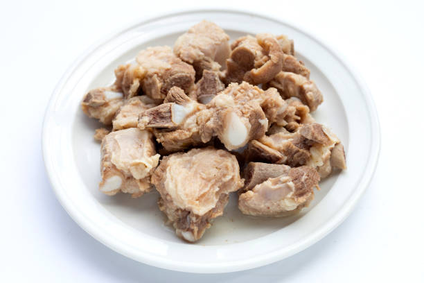 istock Boiled pork ribs. Asian cuisine 1483395011