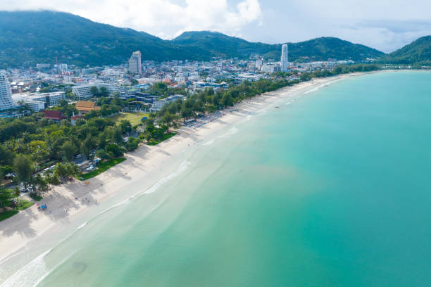 istock Aerial view Patong beach Phuket Thailand 1483402442