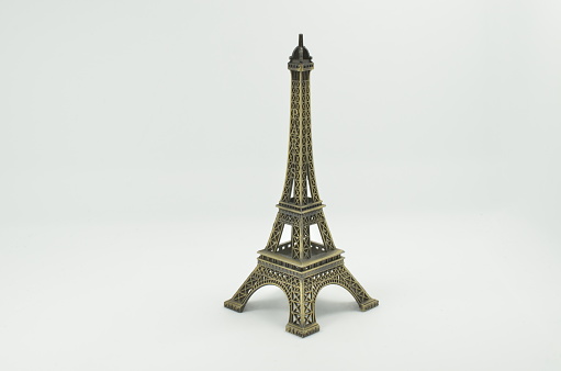 the scale of model Eiffel tower Paris