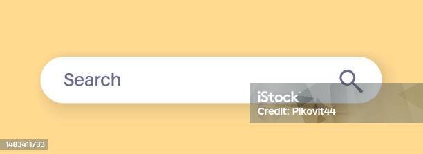 Search Box Control Search Box Control Stock Illustration - Download Image Now - Attached ...