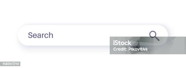 Search Box Control Search Box Control Stock Illustration - Download Image Now - Attached ...