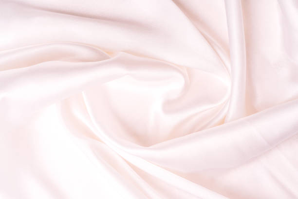 istock Background of white crumpled tulle close-up 1483412487