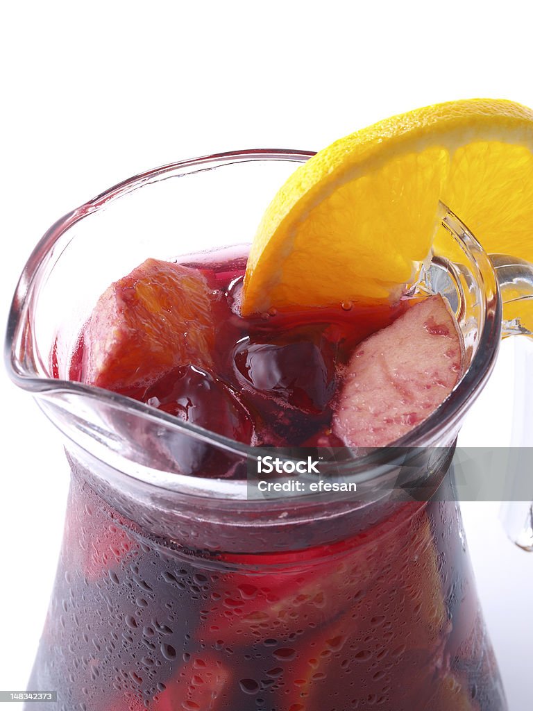 Sangria - Foto de stock de Pêssego royalty-free