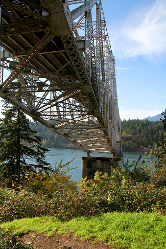 The Bridge of the Gods in Multnomah county, Oregon