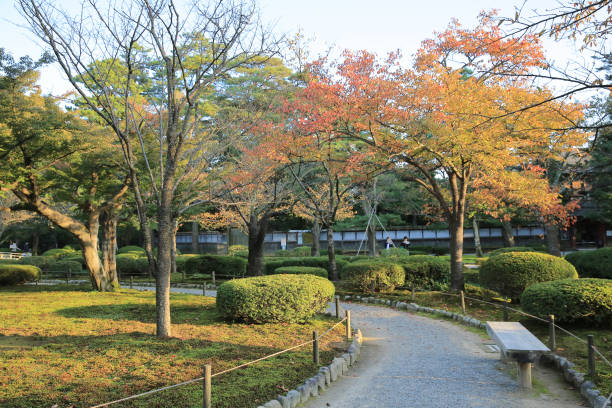 2013年11月1日 兼六庭園の風景、金沢、日本