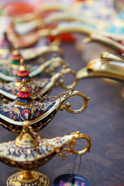 istock Arabian genie lamp 1483440162