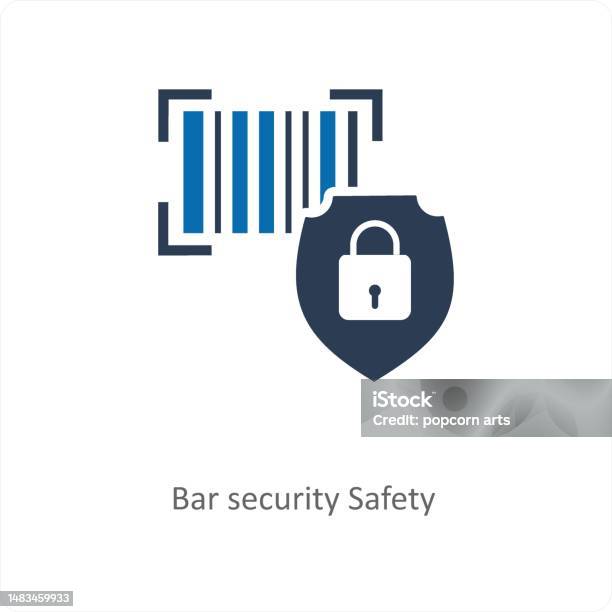 Bar Security Safety Stock Illustration - Download Image Now - Bar Code ...