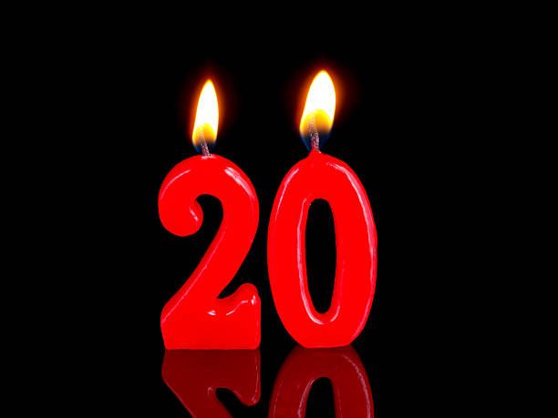 istock Anniversary-birthday  candles. Nr. 20 148346559