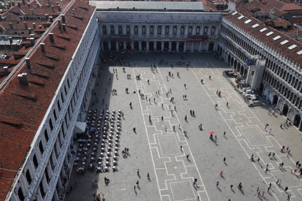 istock Beautiful panoramic view of Piazza San Marco in Venice 1483480788