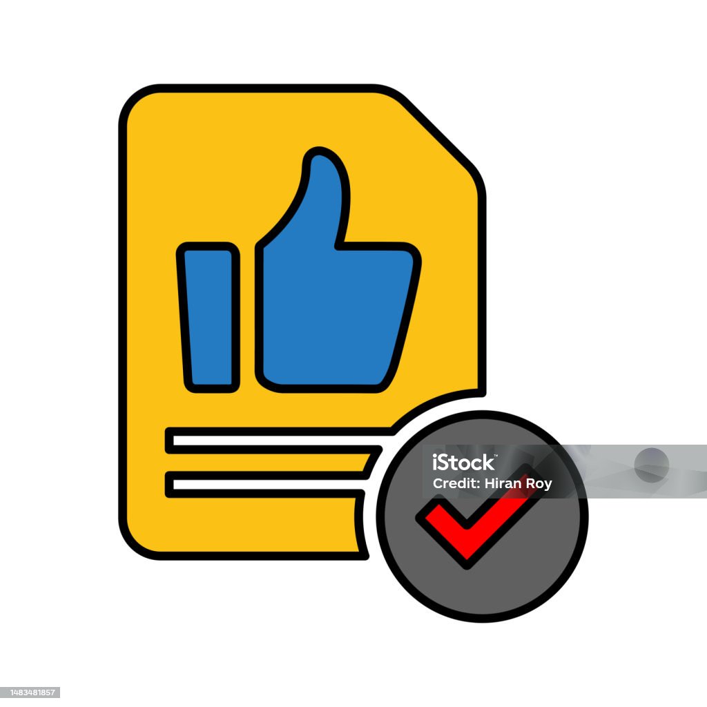 Acceptable Agreeable Icon Stock Illustration - Download Image Now