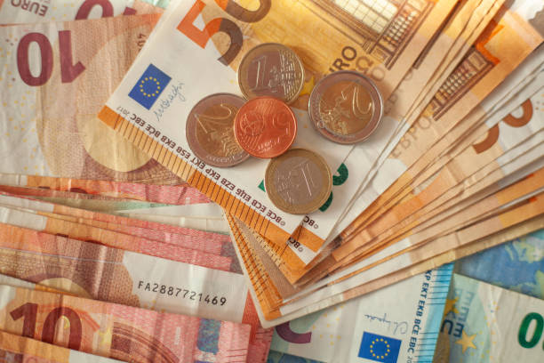 istock Euro banknotes and coins, Germany 1483494892