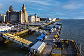 Liverpool Waterfront And The Three Graces