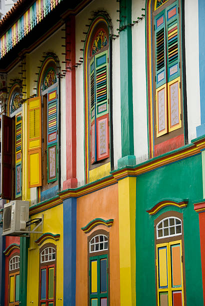 istock colourful indian house in singapore 148350137