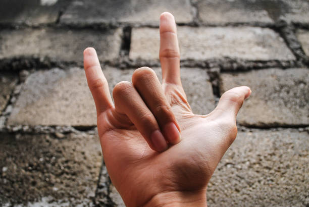 istock hand pose of i love you in sign language 1483510694