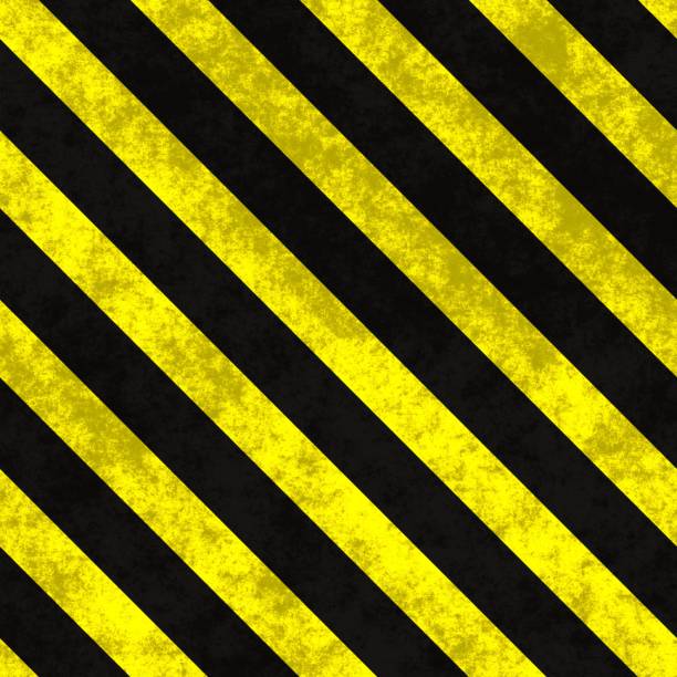istock Grunge Caution Stripes Textures, warning stripes, safety stripes, warning background. 1483511125