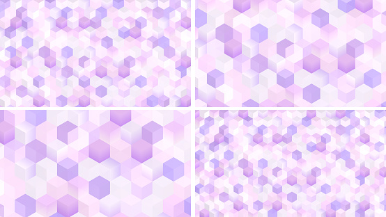 istock Cubes 3d backgrounds set. Square shapes. Backdrops collection. Wallpapers. 3d rendering. Abstract geometric. Blocks. Pixels. Simple textures. Digital illustrations. 1483512743