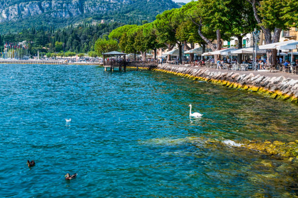 istock Lake Garda, eastern side. Malcesine and Riva del Garda. 1483538387
