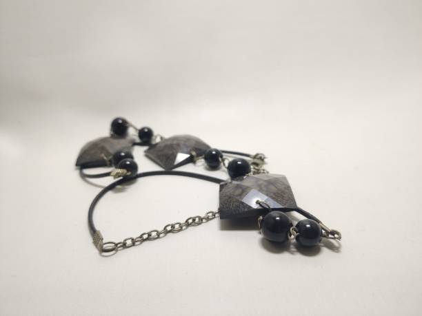 istock necklace black crystal stones beads 1483542919