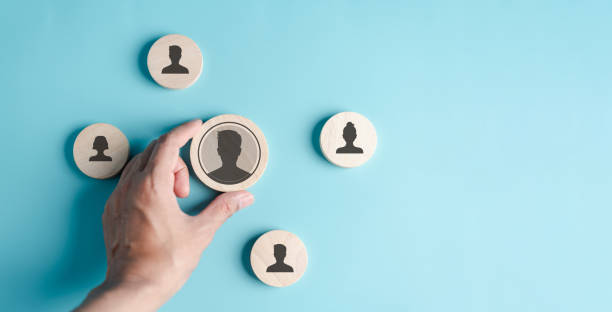 istock Selective new career recruitment sites. recruiting with online technology. unemployment finding job search for resume register job interview, find your career 1483553111
