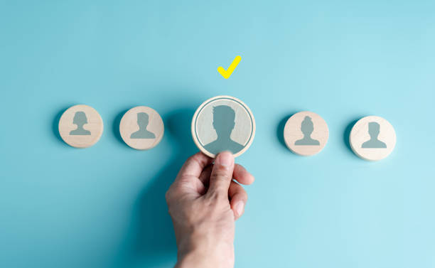 istock Selective new career recruitment sites. recruiting with online technology. unemployment finding job search for resume register job interview, find your career 1483553112