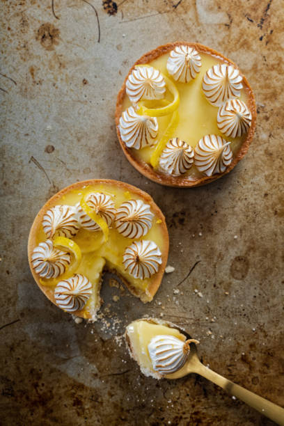 istock French lemon tart with meringue 1483557433