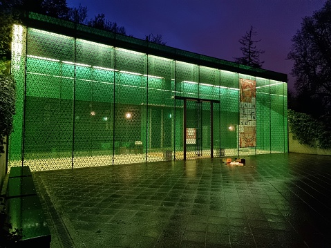 The Main Entrance of the Rietberg Musuem called 