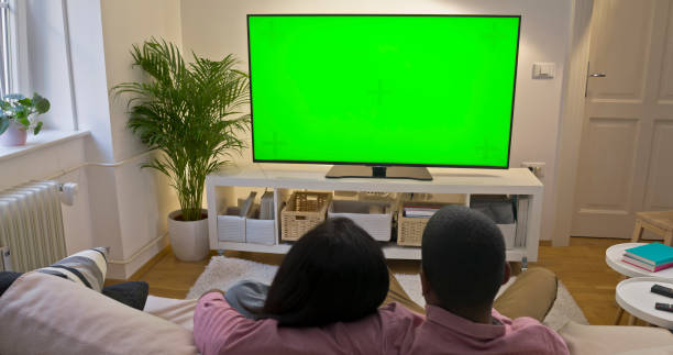 istock Couple watching TV 1483580354