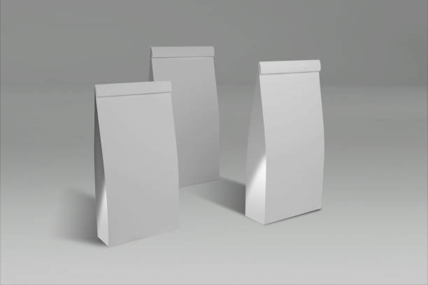 istock 3d rendering of tree white papers box with a closed lid on gray background. suitable for your project element. 1483593306