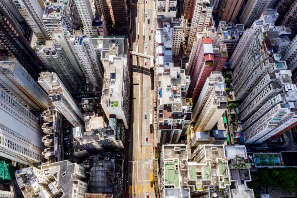 istock View over in Hong Kong, China 1483603350