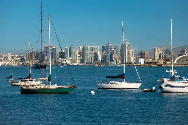 Photo of Seafront view of city of San Diego, California