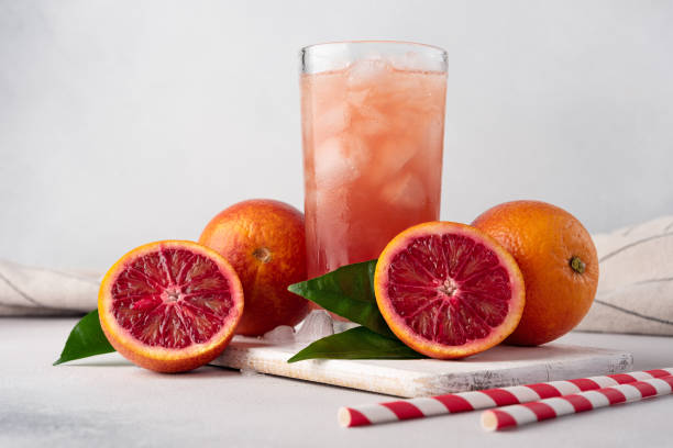 istock Juice or cocktail of red Sicilian oranges 1483647492