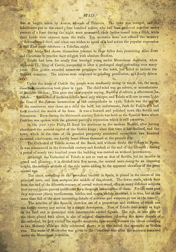 A closeup shot of the Declaration of Independence of the United States