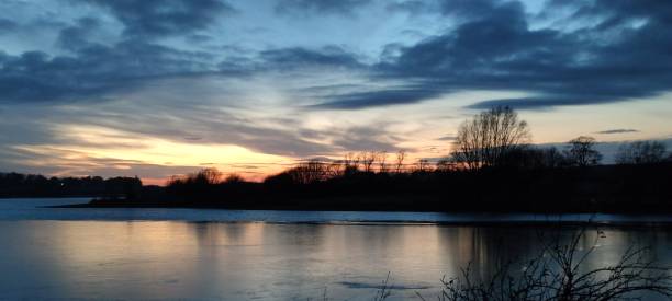 istock Pitsford Reservior at sunset. 1483648967