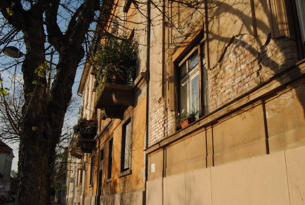 istock Building in the street 1483660584