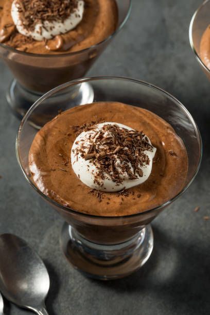 istock Sweet Rich Chocolate Mousse Dessert 1483663650