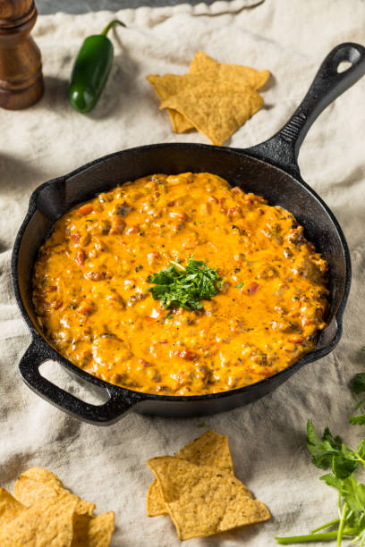 istock Homemade Smoked Queso Dip 1483664799