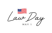 istock Law Day poster. Vector 1483668036