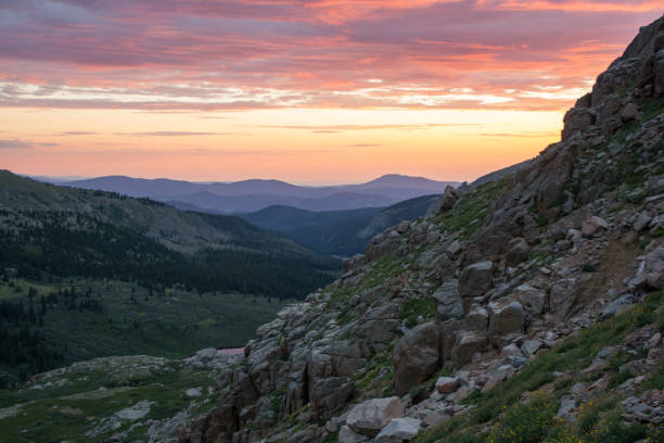 istock Sunrise at the Chicago Lakes on Mt Evans 1483671798